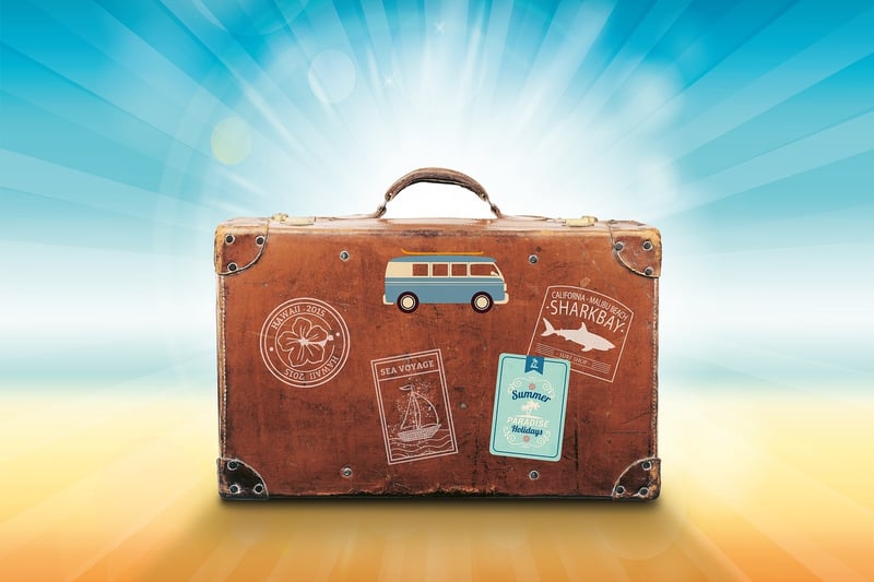 Vintage Suitcase Side Table